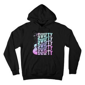 Taylor First Name I Love Taylor Girl Groovy 80S Tall Hoodie