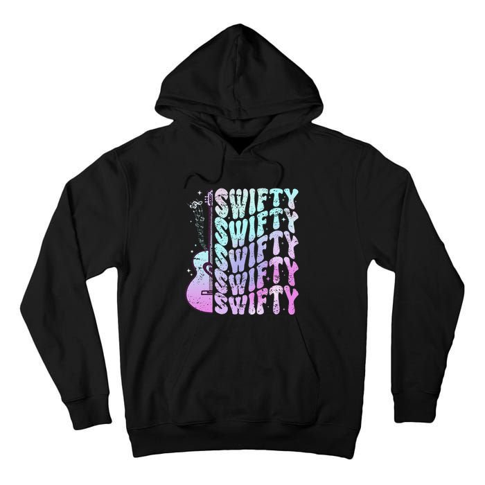 Taylor First Name I Love Taylor Girl Groovy 80S Tall Hoodie