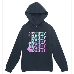 Taylor First Name I Love Taylor Girl Groovy 80S Urban Pullover Hoodie