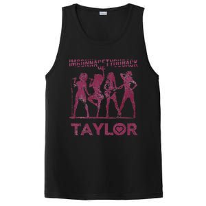 Taylor First Name I Love Taylor Im Gonna Get You Back Groovy 80s PosiCharge Competitor Tank