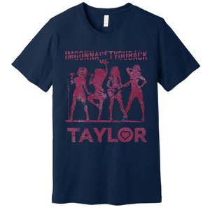 Taylor First Name I Love Taylor Im Gonna Get You Back Groovy 80s Premium T-Shirt