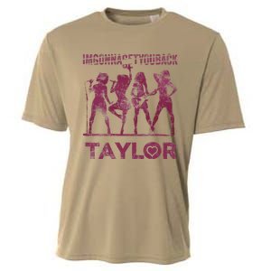 Taylor First Name I Love Taylor Im Gonna Get You Back Groovy 80s Cooling Performance Crew T-Shirt