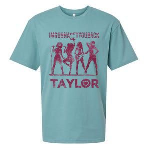 Taylor First Name I Love Taylor Im Gonna Get You Back Groovy 80s Sueded Cloud Jersey T-Shirt