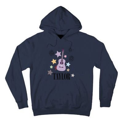 Taylor First Name Personalized Groovy Birthday Tall Hoodie