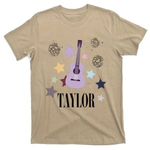 Taylor First Name Personalized Groovy Birthday T-Shirt