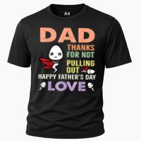 Thanks For Not Pulling Out Funny Happy Fathers Day Performance Shirt