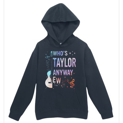 Taylor First Name Who Is Taylor Anyway Ew Groovy 80s Urban Pullover Hoodie