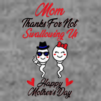 Thanks For Not Swallowing Us Happy MotherS Day Sustainable Beanie