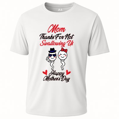Thanks For Not Swallowing Us Happy MotherS Day Performance Shirt