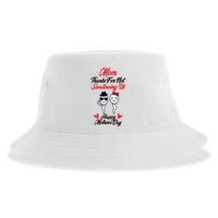 Thanks For Not Swallowing Us Happy MotherS Day Sustainable Bucket Hat