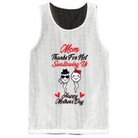 Thanks For Not Swallowing Us Happy MotherS Day Mesh Reversible Basketball Jersey Tank