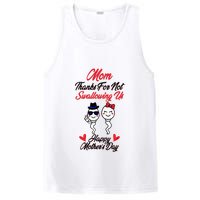 Thanks For Not Swallowing Us Happy MotherS Day PosiCharge Competitor Tank