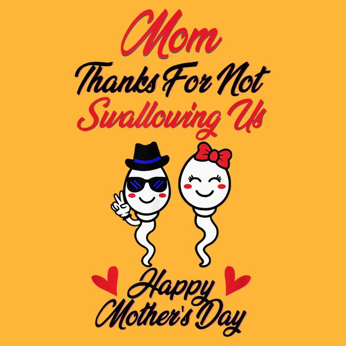Thanks For Not Swallowing Us Happy MotherS Day Pom Pom 12in Knit Beanie
