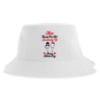 Thanks For Not Swallowing Us Happy MotherS Day Sustainable Bucket Hat