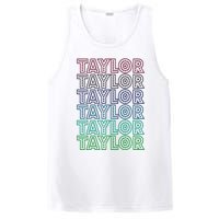 Taylor First Name I Love Taylor PosiCharge Competitor Tank