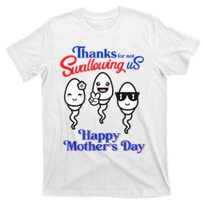 Thanks For Not Swallowing Us Happy Mother's Day Father's Day T-Shirt