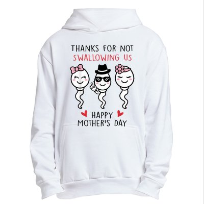 Thanks For Not Swallowing Us Happy Mother's Day Funny Urban Pullover Hoodie