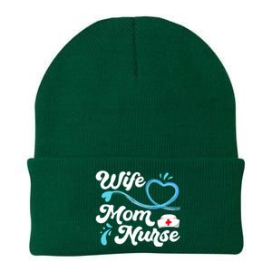 Tee For Nurses Lpn Bsn Rn Np Wife Mom Nurse Gift Knit Cap Winter Beanie