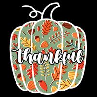 Thankful Fall Nature Pumpkin Impact Tech Backpack