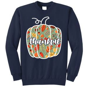 Thankful Fall Nature Pumpkin Tall Sweatshirt