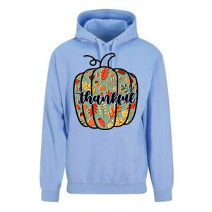 Thankful Fall Nature Pumpkin Unisex Surf Hoodie