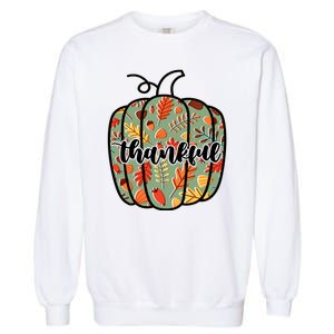 Thankful Fall Nature Pumpkin Garment-Dyed Sweatshirt