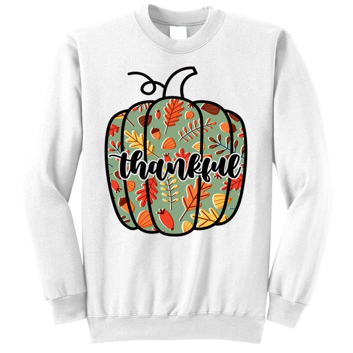 Thankful Fall Nature Pumpkin Sweatshirt