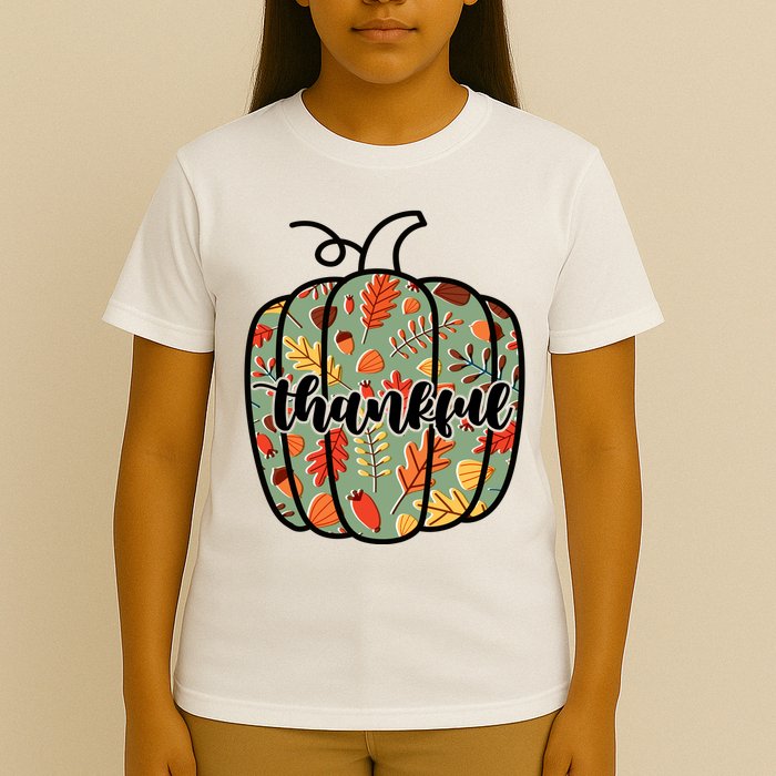 Thankful Fall Nature Pumpkin T-Shirt