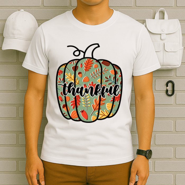 Thankful Fall Nature Pumpkin T-Shirt