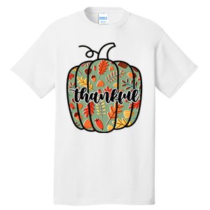 Thankful Fall Nature Pumpkin Tall T-Shirt