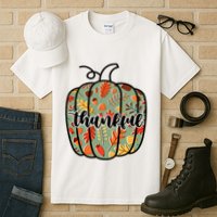 Thankful Fall Nature Pumpkin Tall T-Shirt