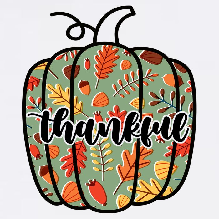 Thankful Fall Nature Pumpkin Tall T-Shirt