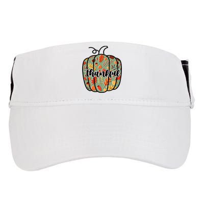 Thankful Fall Nature Pumpkin Adult Drive Performance Visor