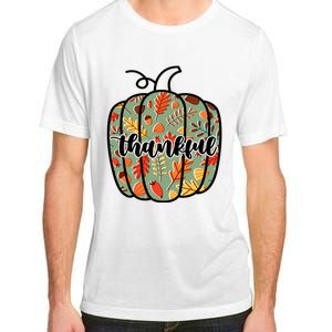 Thankful Fall Nature Pumpkin Adult ChromaSoft Performance T-Shirt