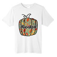 Thankful Fall Nature Pumpkin Tall Fusion ChromaSoft Performance T-Shirt