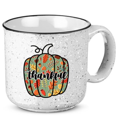 Thankful Fall Nature Pumpkin 15oz Campfire Ceramic Mug