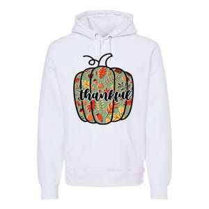 Thankful Fall Nature Pumpkin Premium Hoodie