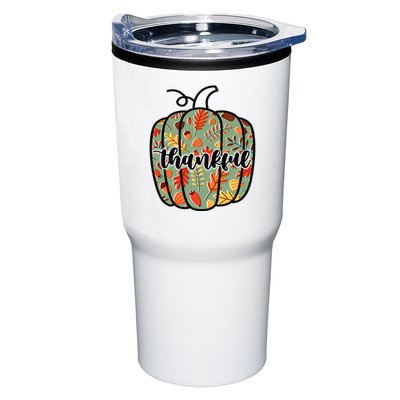 Thankful Fall Nature Pumpkin Tumbler