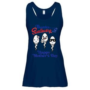 Thanks For Not Swallowing Us Happy Mothers Day Fathers Day Love Ladies Essential Flowy Tank