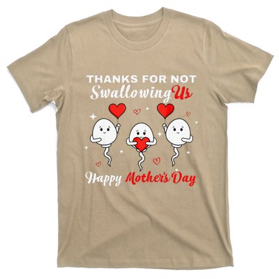 Thanks For Not Swallowing Us Happy Mothers Day Fathers Day T-Shirt