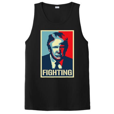 Trump Fight Never Stop Saving America Design PosiCharge Competitor Tank