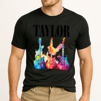 Taylor First Name Personalized Groovy 80S 90S Performance Shirt
