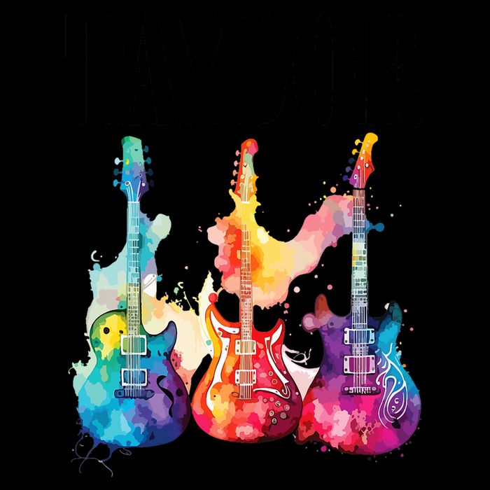 Taylor First Name Personalized Groovy 80S 90S Youth Performance Sprint T-Shirt
