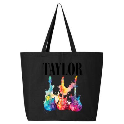 Taylor First Name Personalized Groovy 80S 90S 25L Jumbo Tote