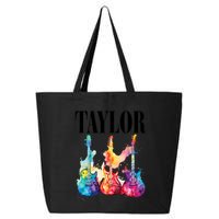 Taylor First Name Personalized Groovy 80S 90S 25L Jumbo Tote