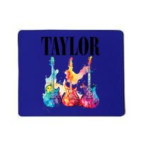 Taylor First Name Personalized Groovy 80S 90S Mousepad