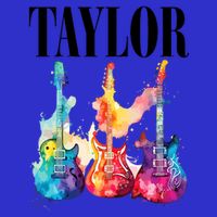 Taylor First Name Personalized Groovy 80S 90S Mousepad