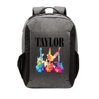 Taylor First Name Personalized Groovy 80S 90S Vector Backpack