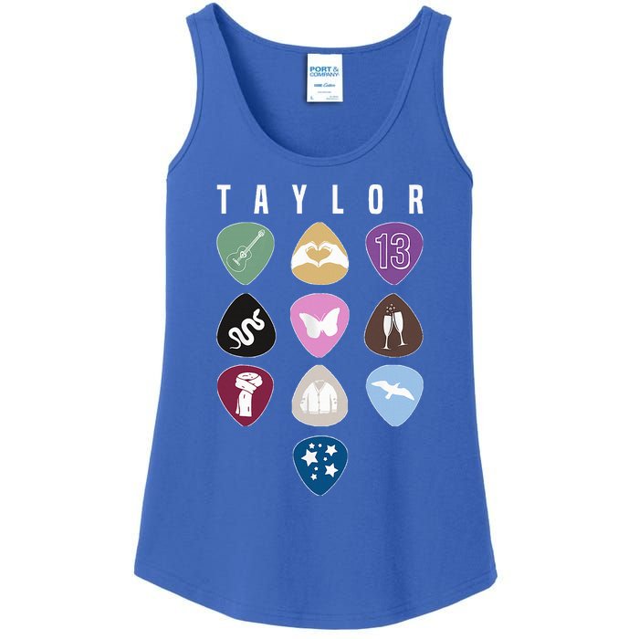 Taylor First Name I Love Taylor Girl Groovy 80S Ladies Essential Tank