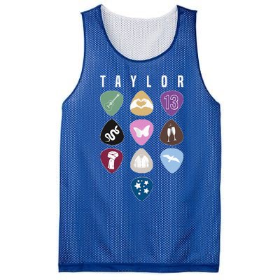 Taylor First Name I Love Taylor Girl Groovy 80S Mesh Reversible Basketball Jersey Tank